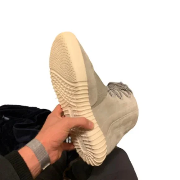 adidas gazelle silver green womens YEEZY Boost 750 (Gray/Light Brown)  THE-ECHELON